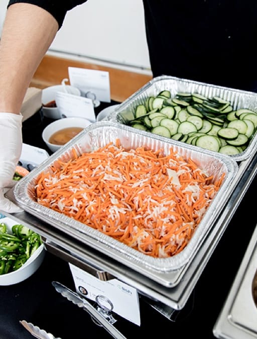 Dedicated Catering Service Team